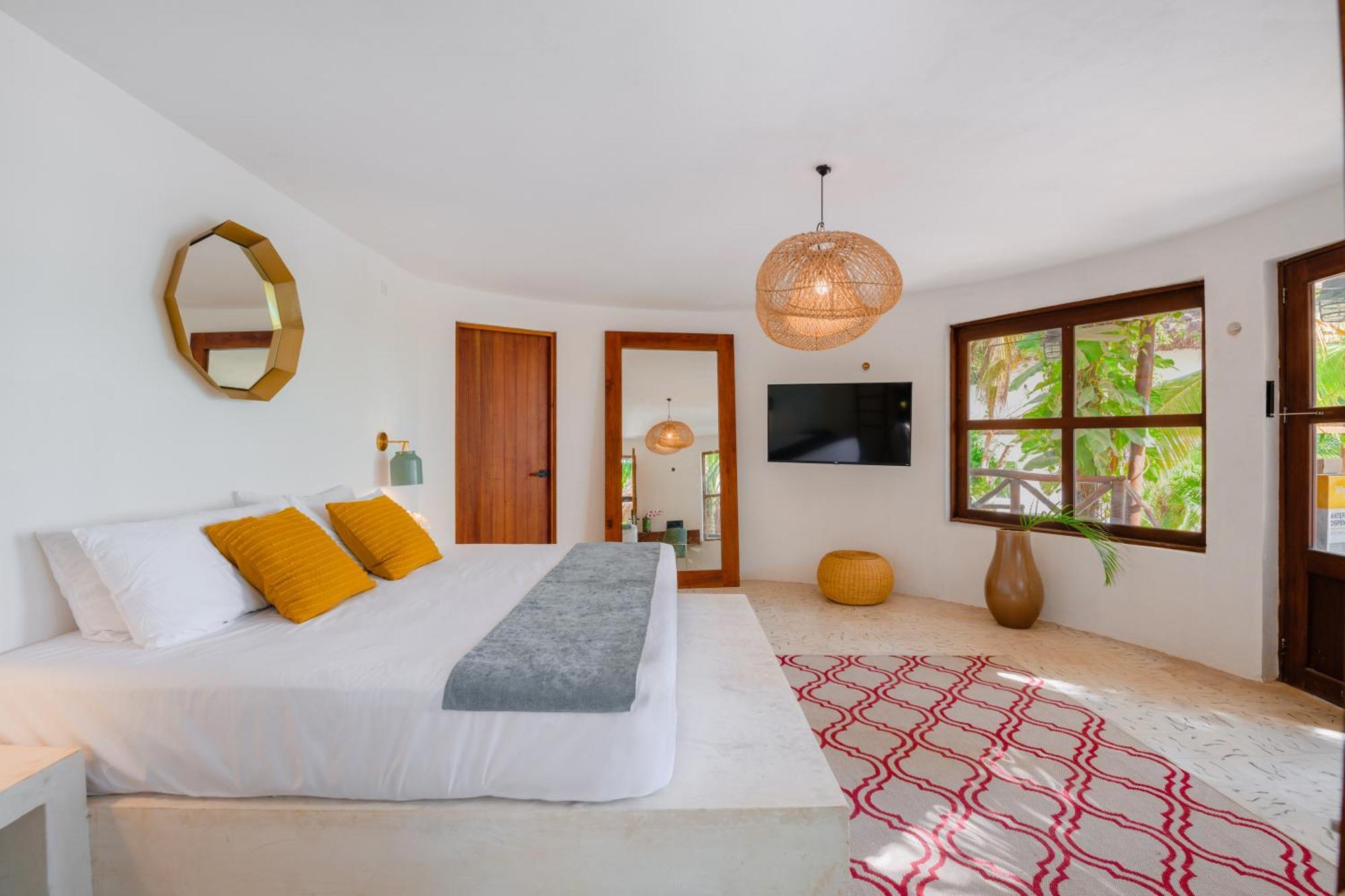 Hotel La Albarina Bacalar Habitación foto