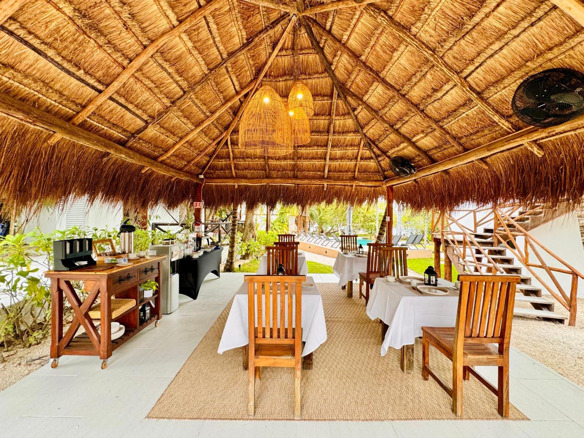 Hotel La Albarina Bacalar Exterior foto