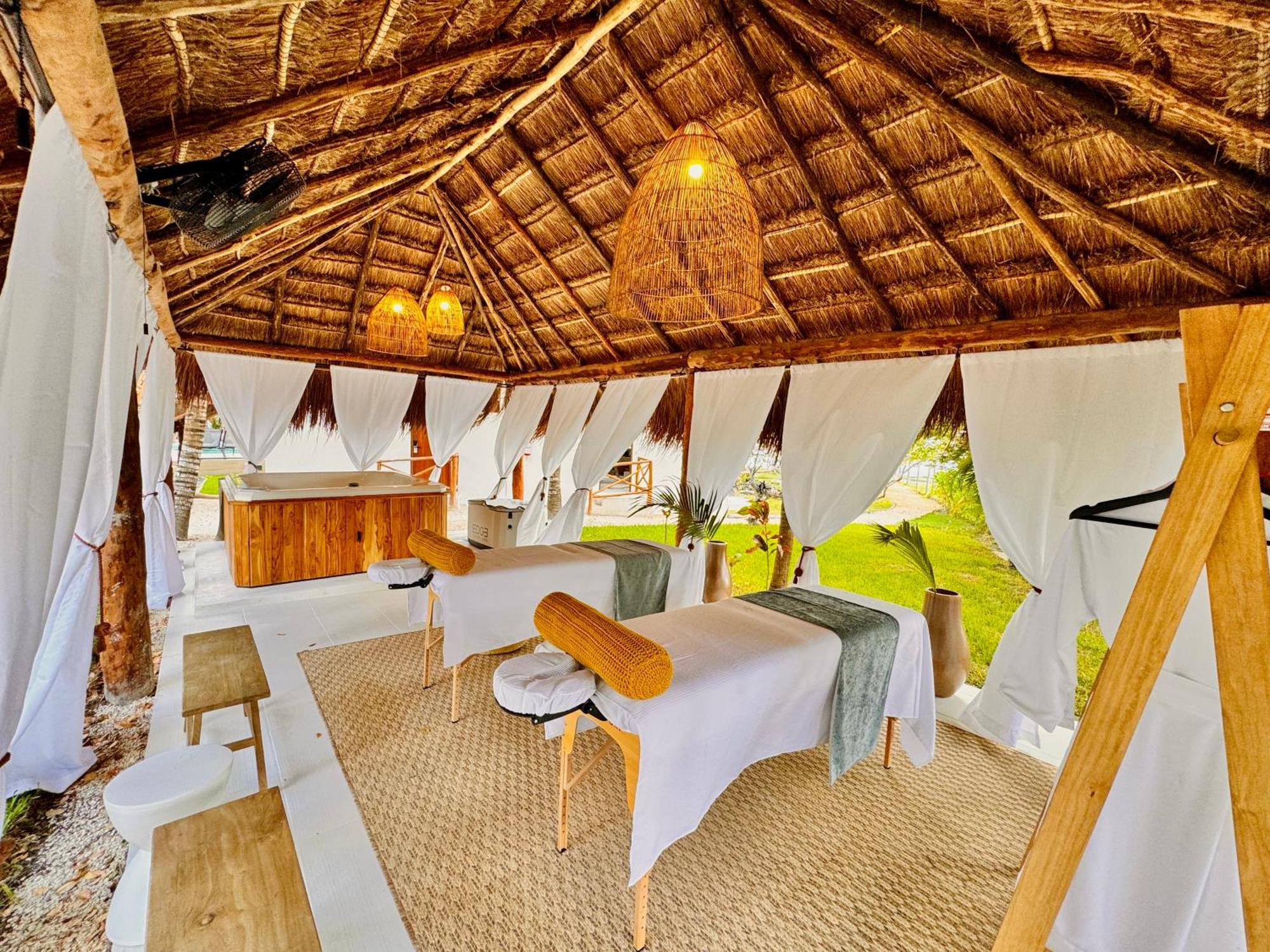 Hotel La Albarina Bacalar Exterior foto