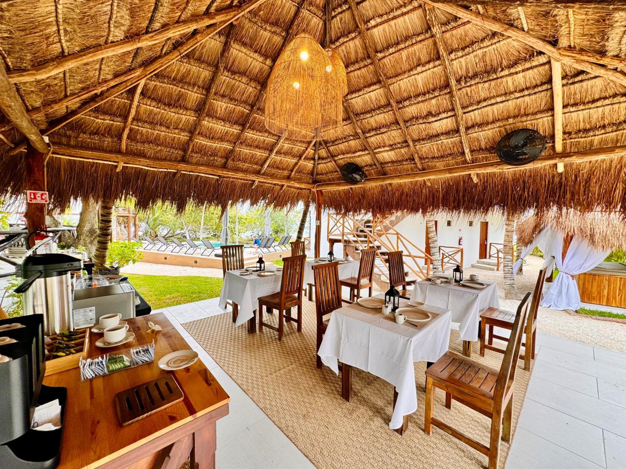 Hotel La Albarina Bacalar Exterior foto