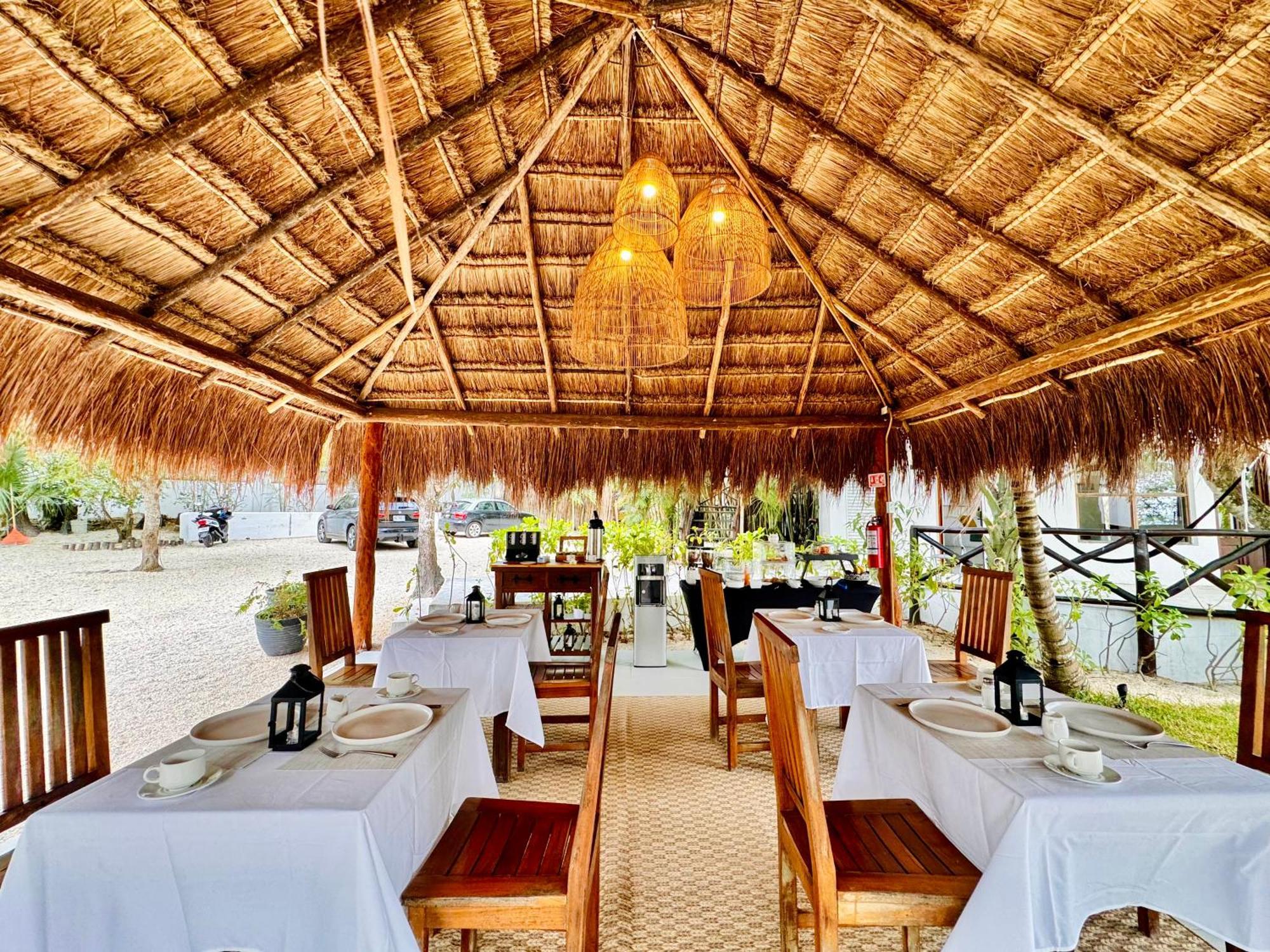 Hotel La Albarina Bacalar Exterior foto