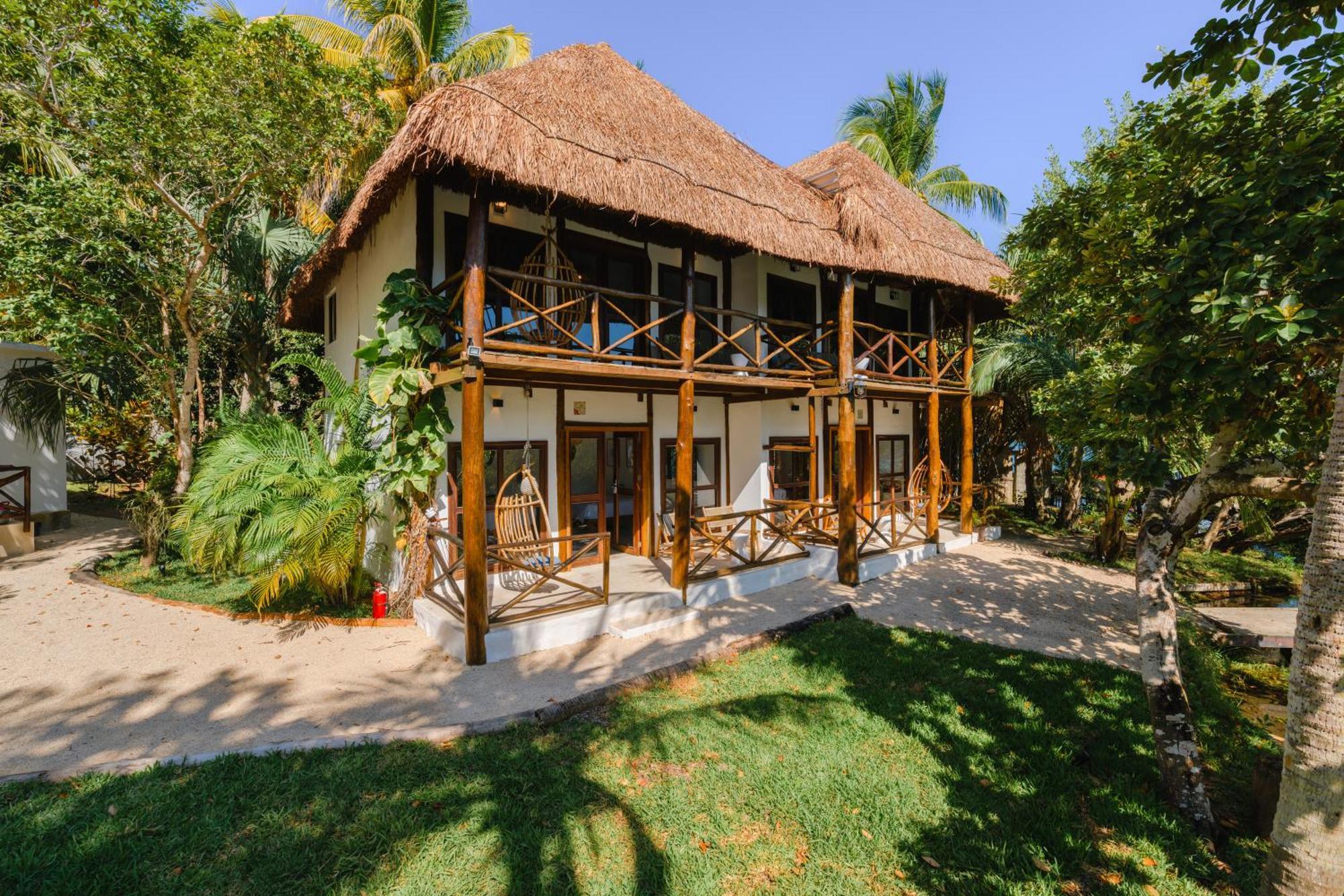 Hotel La Albarina Bacalar Exterior foto