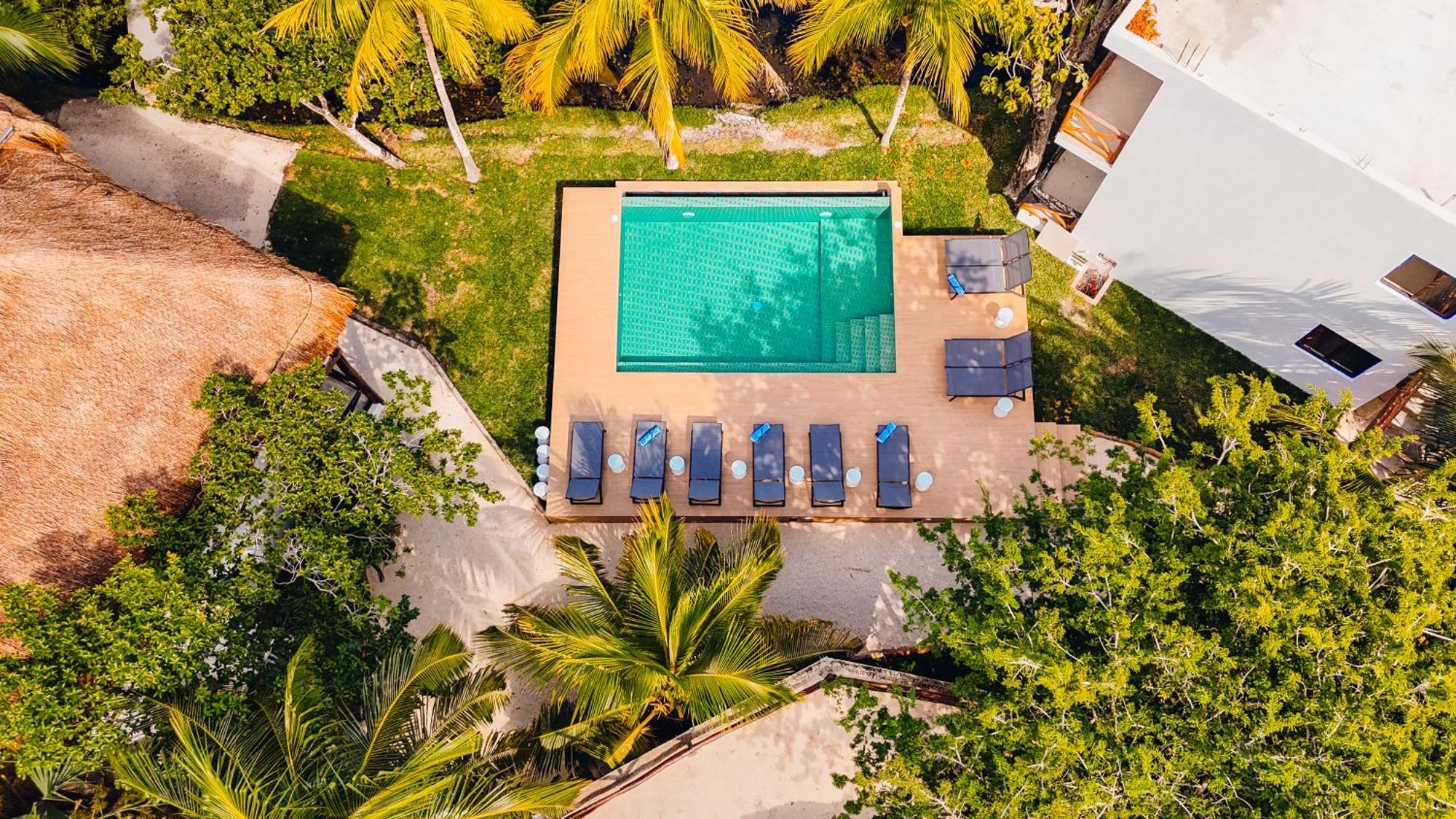 Hotel La Albarina Bacalar Exterior foto