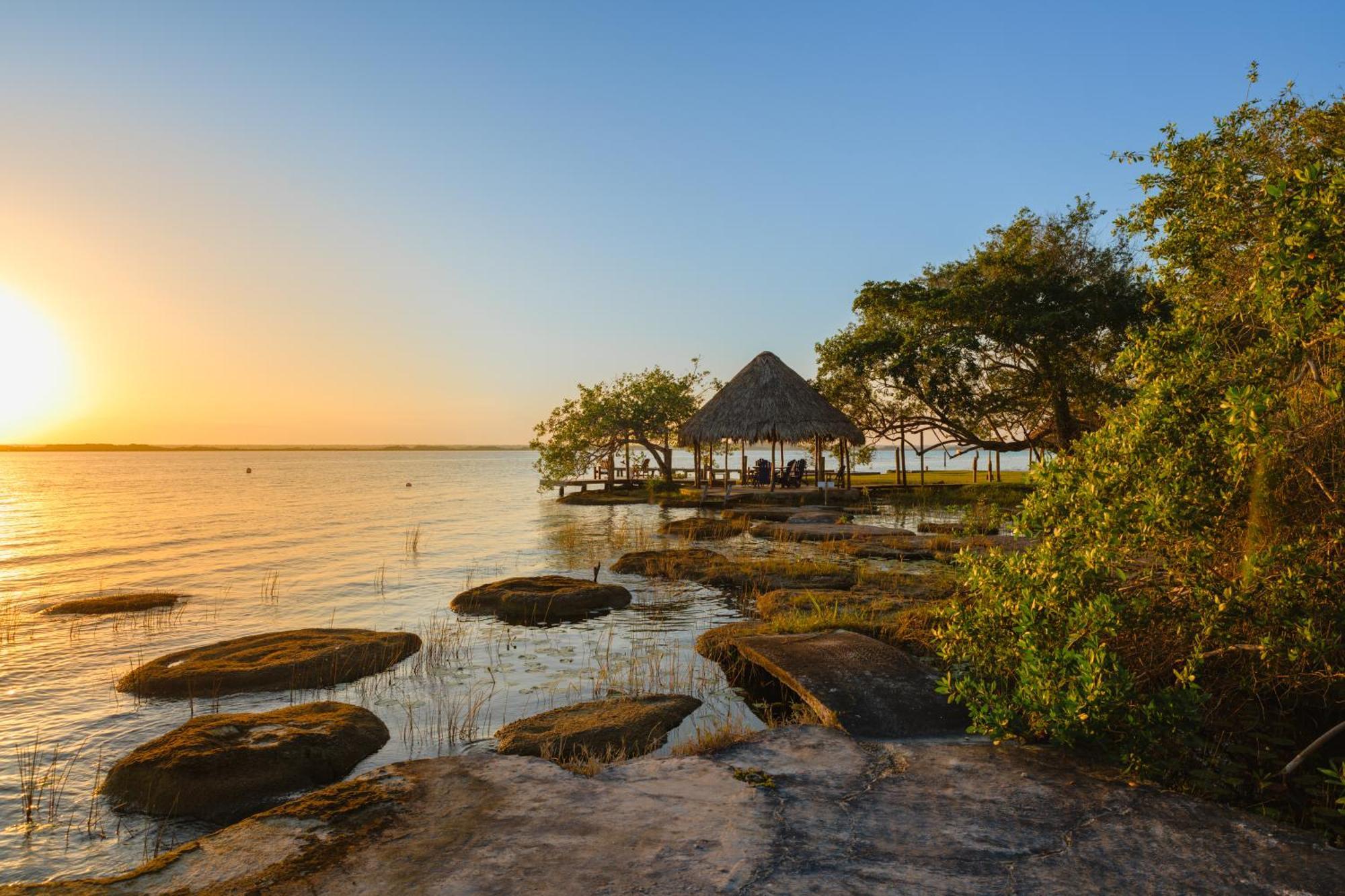 Hotel La Albarina Bacalar Exterior foto