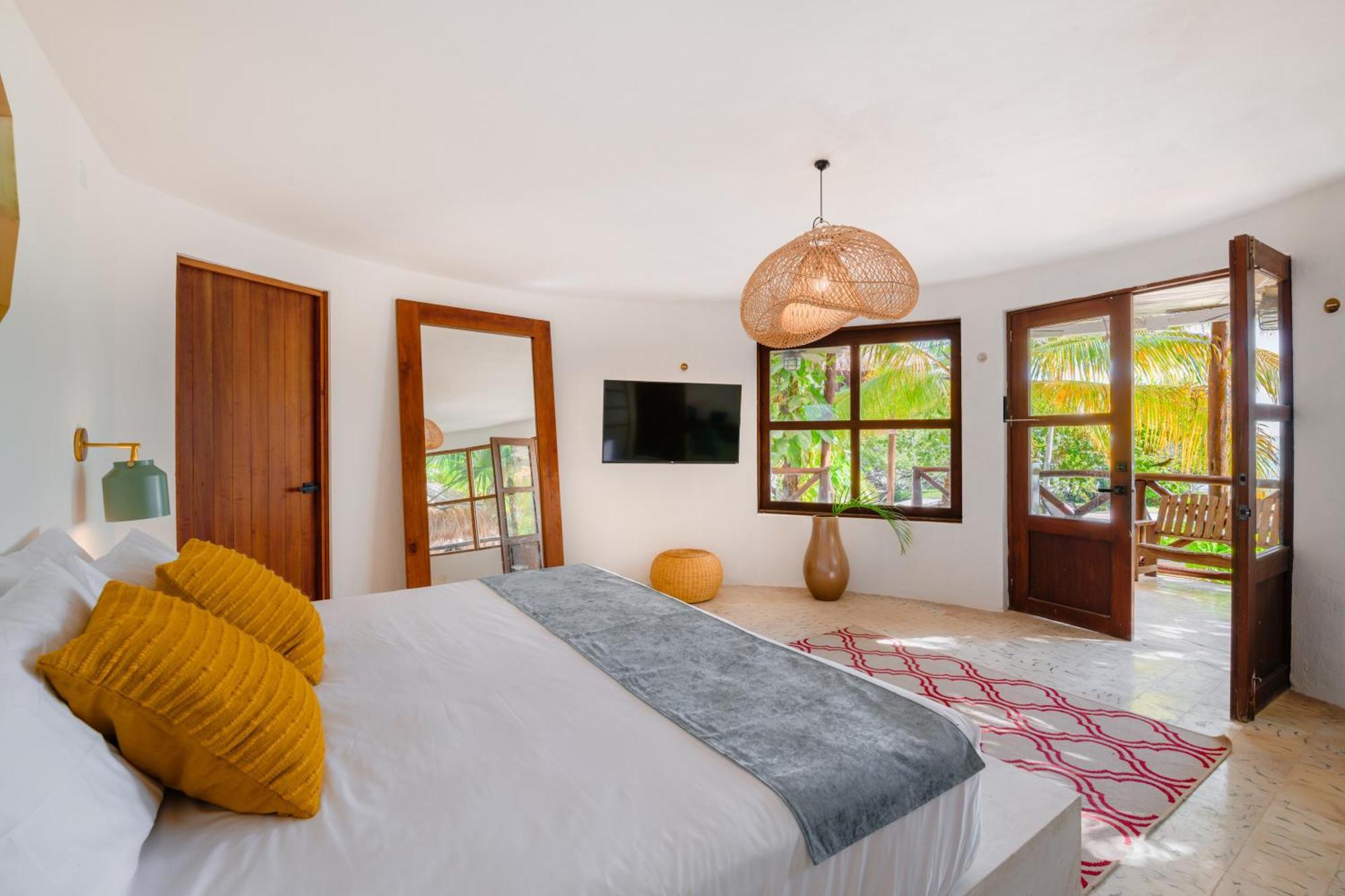 Hotel La Albarina Bacalar Habitación foto