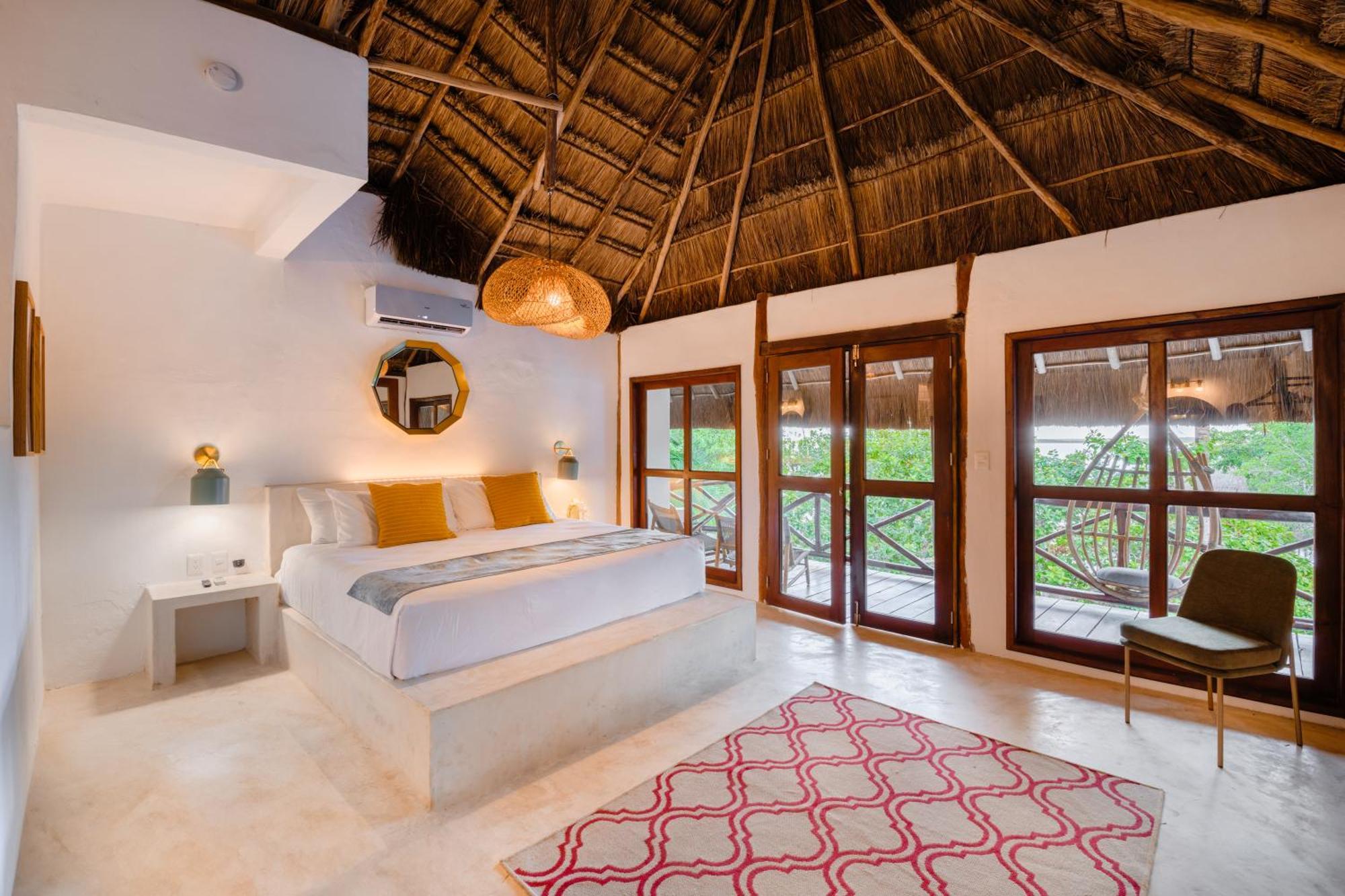 Hotel La Albarina Bacalar Habitación foto