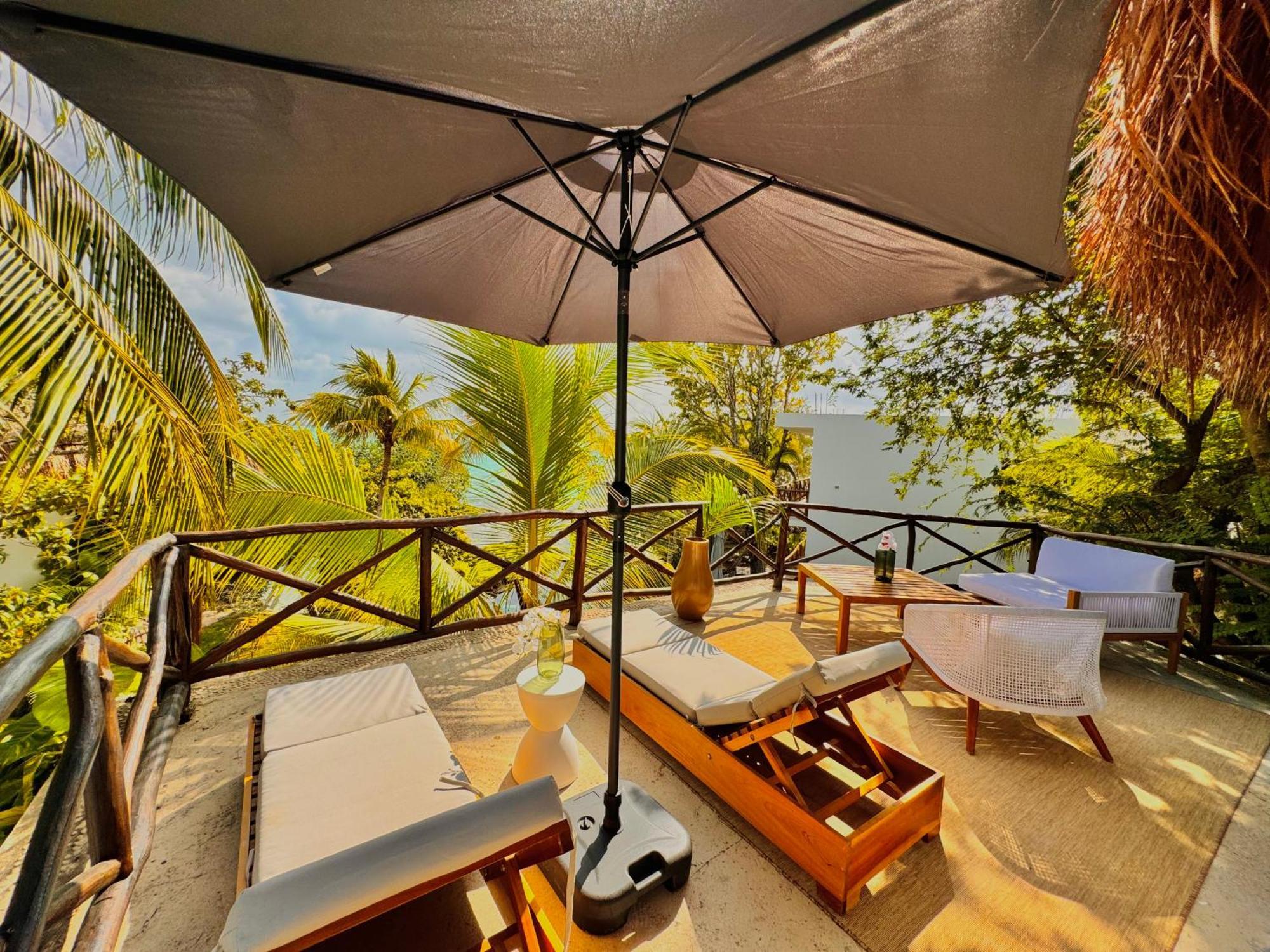 Hotel La Albarina Bacalar Habitación foto