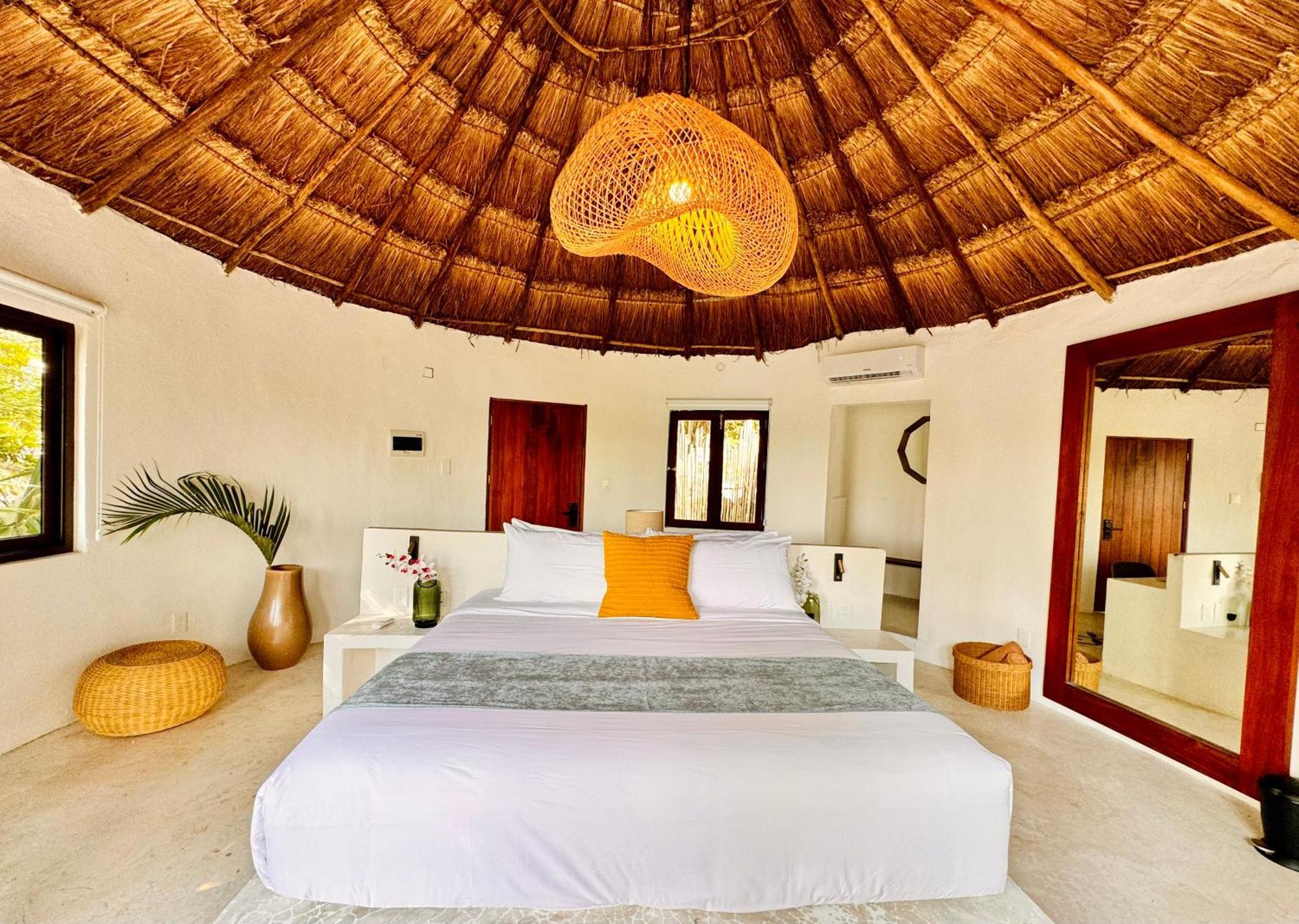 Hotel La Albarina Bacalar Habitación foto