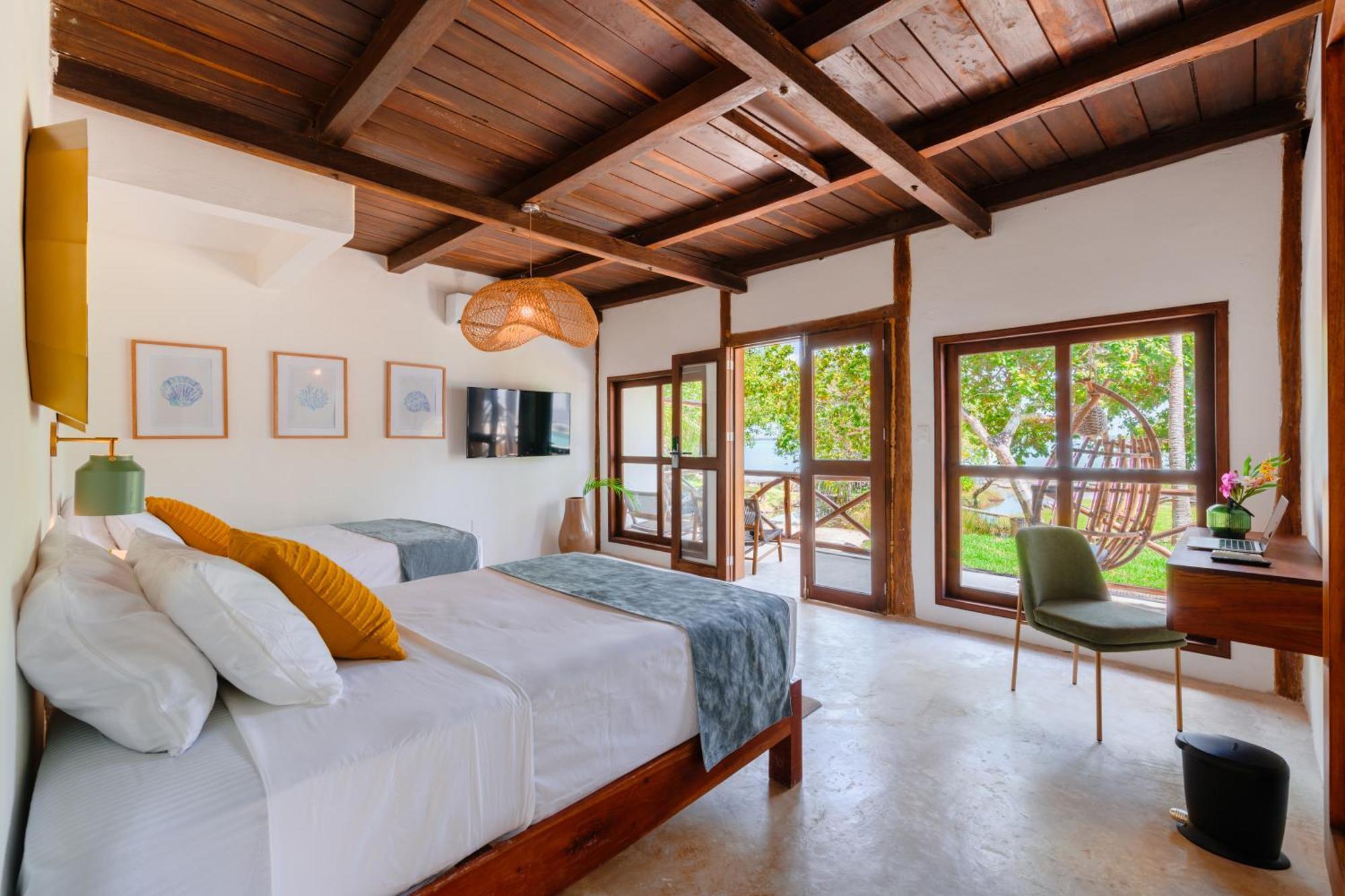 Hotel La Albarina Bacalar Habitación foto