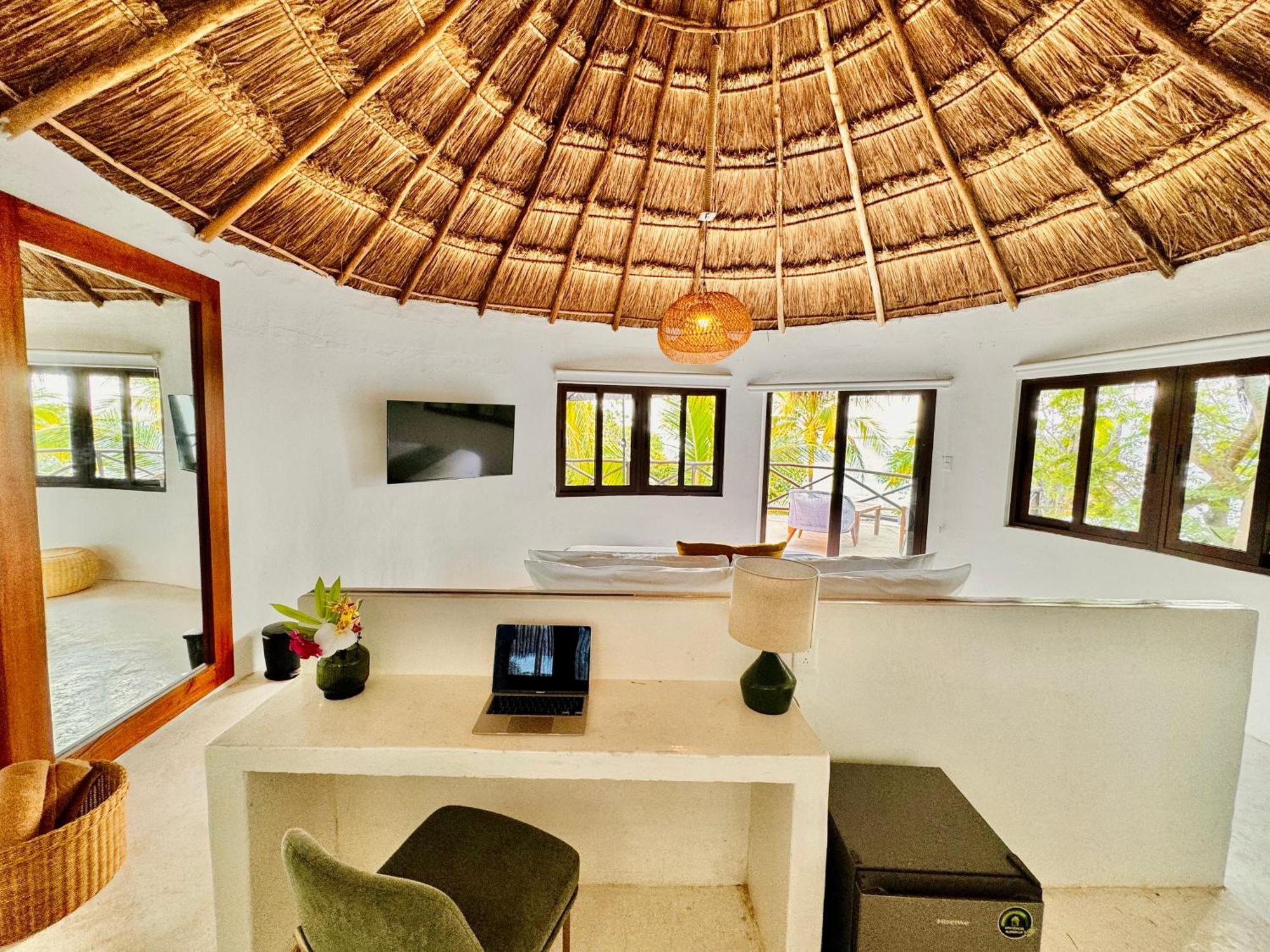 Hotel La Albarina Bacalar Habitación foto