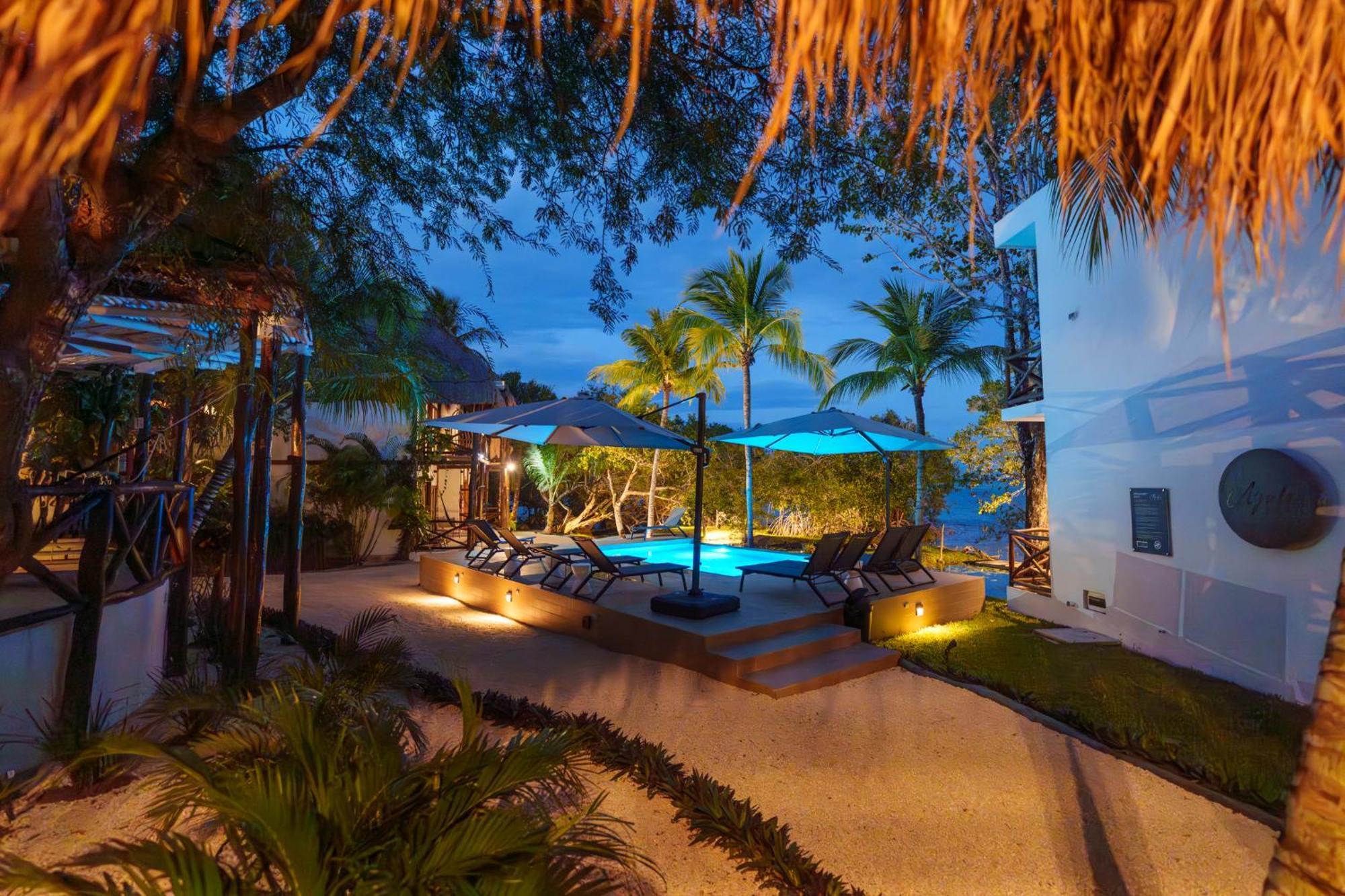 Hotel La Albarina Bacalar Exterior foto