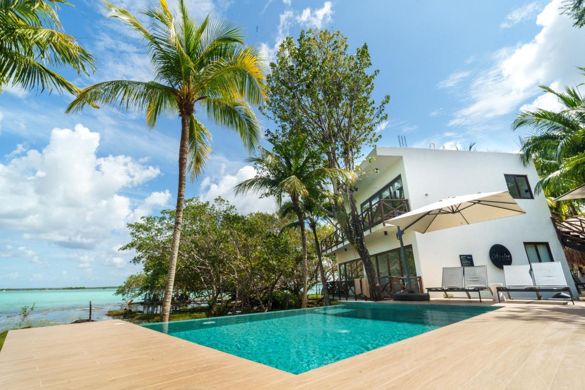Hotel La Albarina Bacalar Exterior foto
